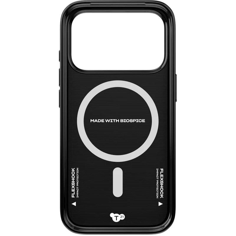 Tech21 EvoPulse Fauxven MagSafe Case for iPhone 18 Pro (Black)