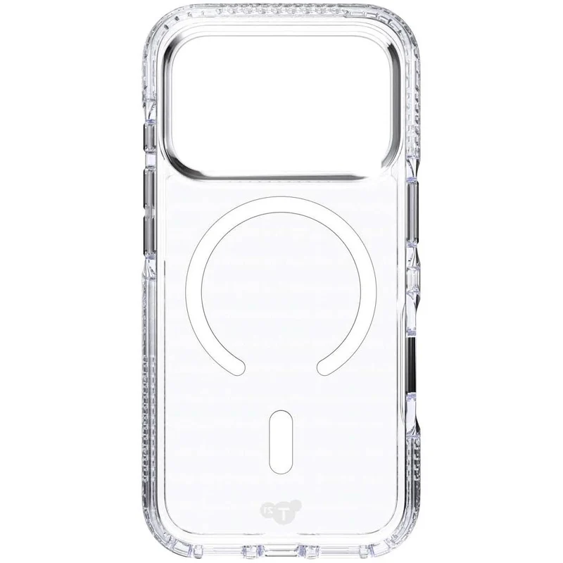 Tech21 EvoCrystal MagSafe Case for iPhone 18 Pro (Clear/Black)