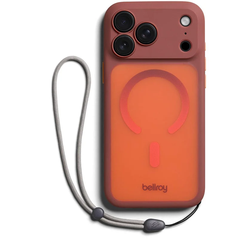 Bellroy Cinch Case for iPhone 18 Pro Max (Hotsauce)
