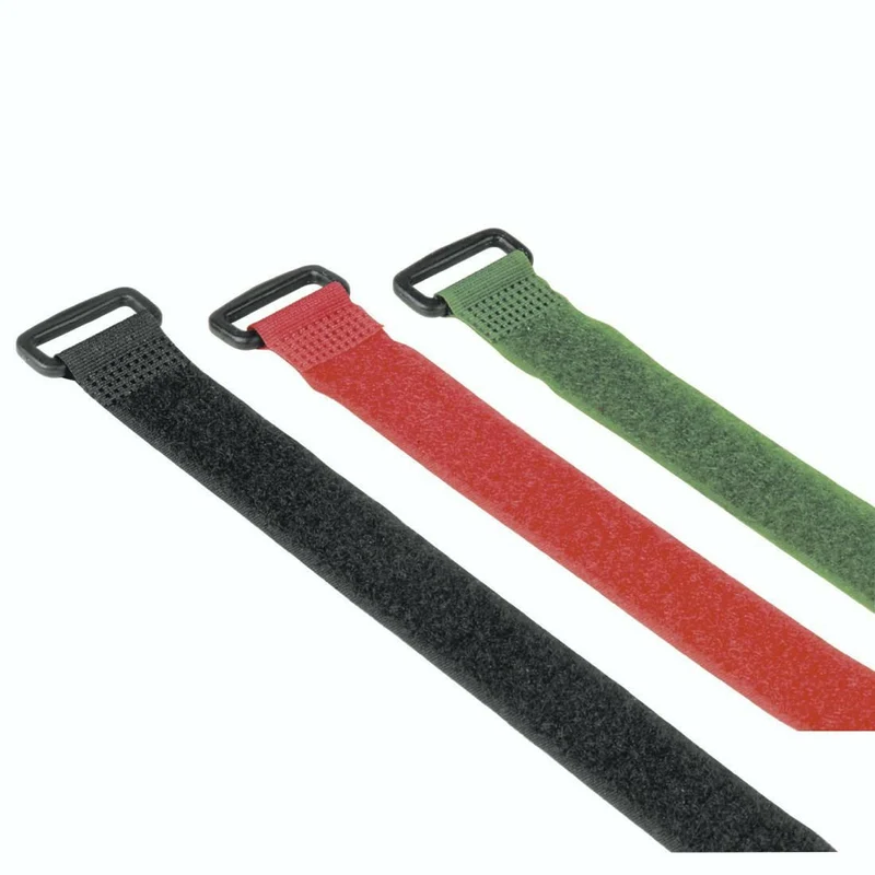 Hama Klett-Kabelbinder 20x250mm, wiederverwendbar, 9 Stück