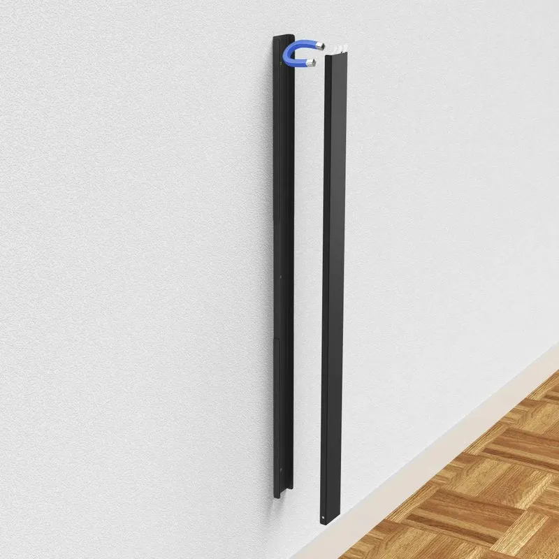 Hama Magnetischer Kabelkanal Schwarz 90cm • TV Kabelleiste