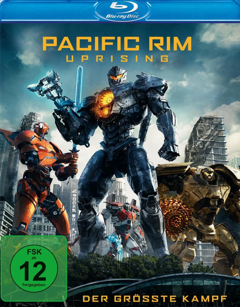 "Pacific Rim - Uprising [Blu-ray] - Sci-Fi Action Film mit